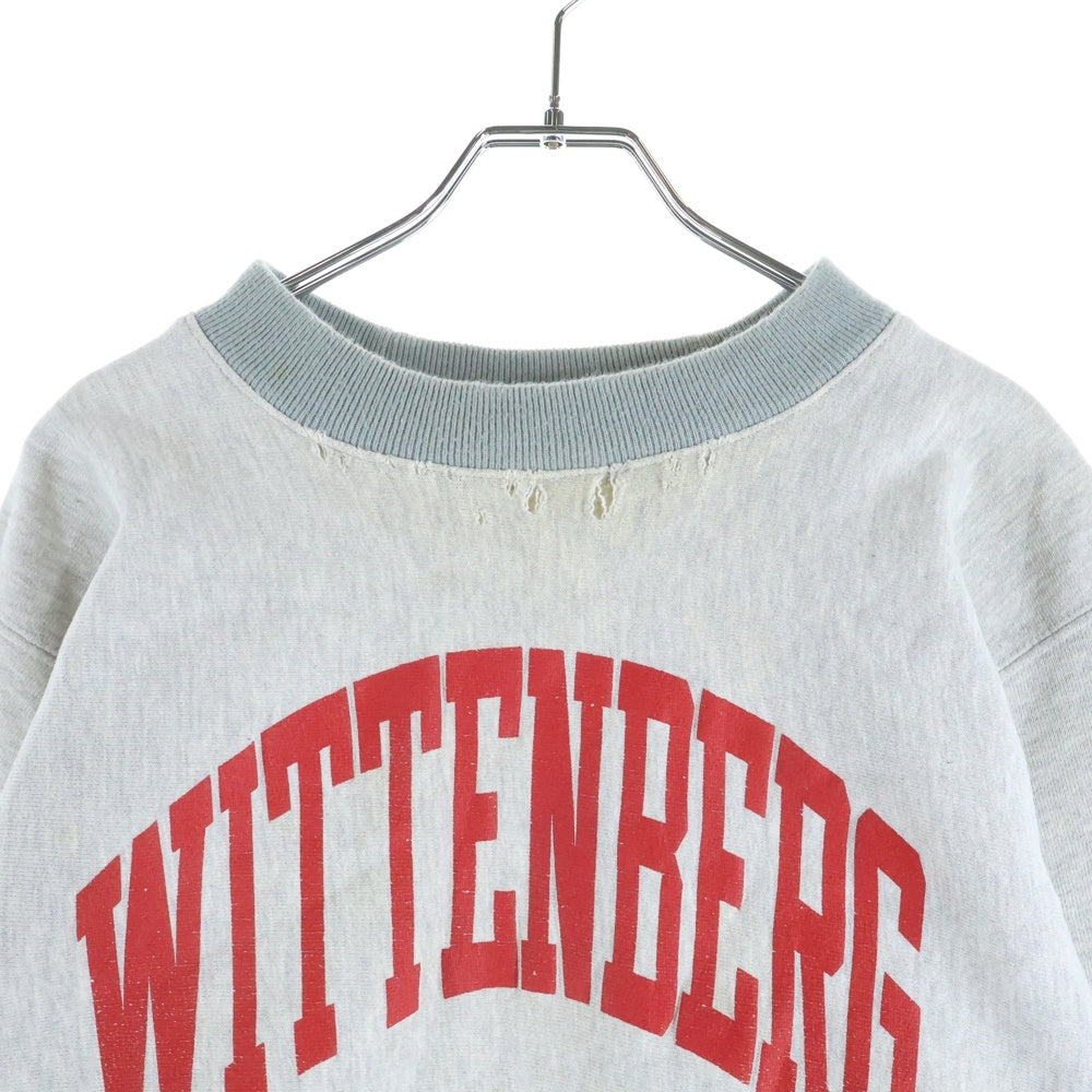 CHAMPION(チャンピオン) 90S REVERSE WEAVE WITTENBERG SWEAT リバースウィーブ ヴィッテンベルグ 3トーン エラー個体 珍ピオン グレー
