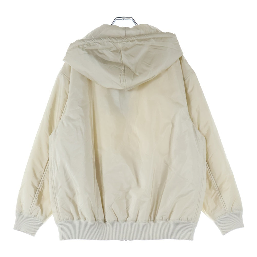 PRADA(プラダ) Re-Nylon PIUMA JACKET リナイロン ジップアップ中綿フーデッドブルゾン ジャケット アイボリー 292212