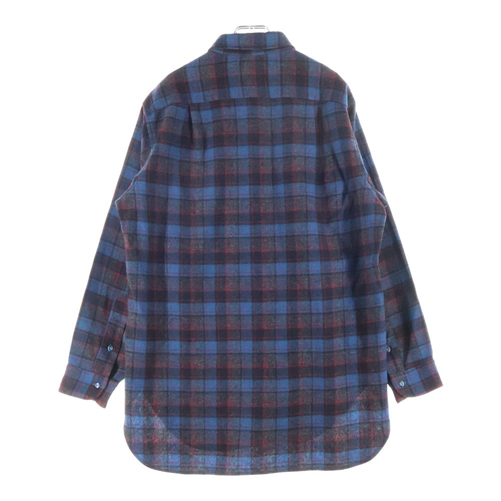 PENDLETON(ペンドルトン) 50S WOOL CHECK L/S SHIRT ウール チェック 長袖 シャツ ネイビー/レッド/ブラウン