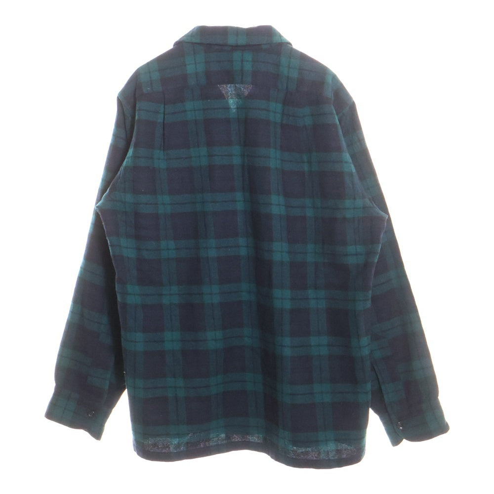 PENDLETON(ペンドルトン) 60S WOOL CHECK L/S SHIRT ウール チェック 長袖 シャツ ブラックウォッチ ブラック/ネイビー/グリーン