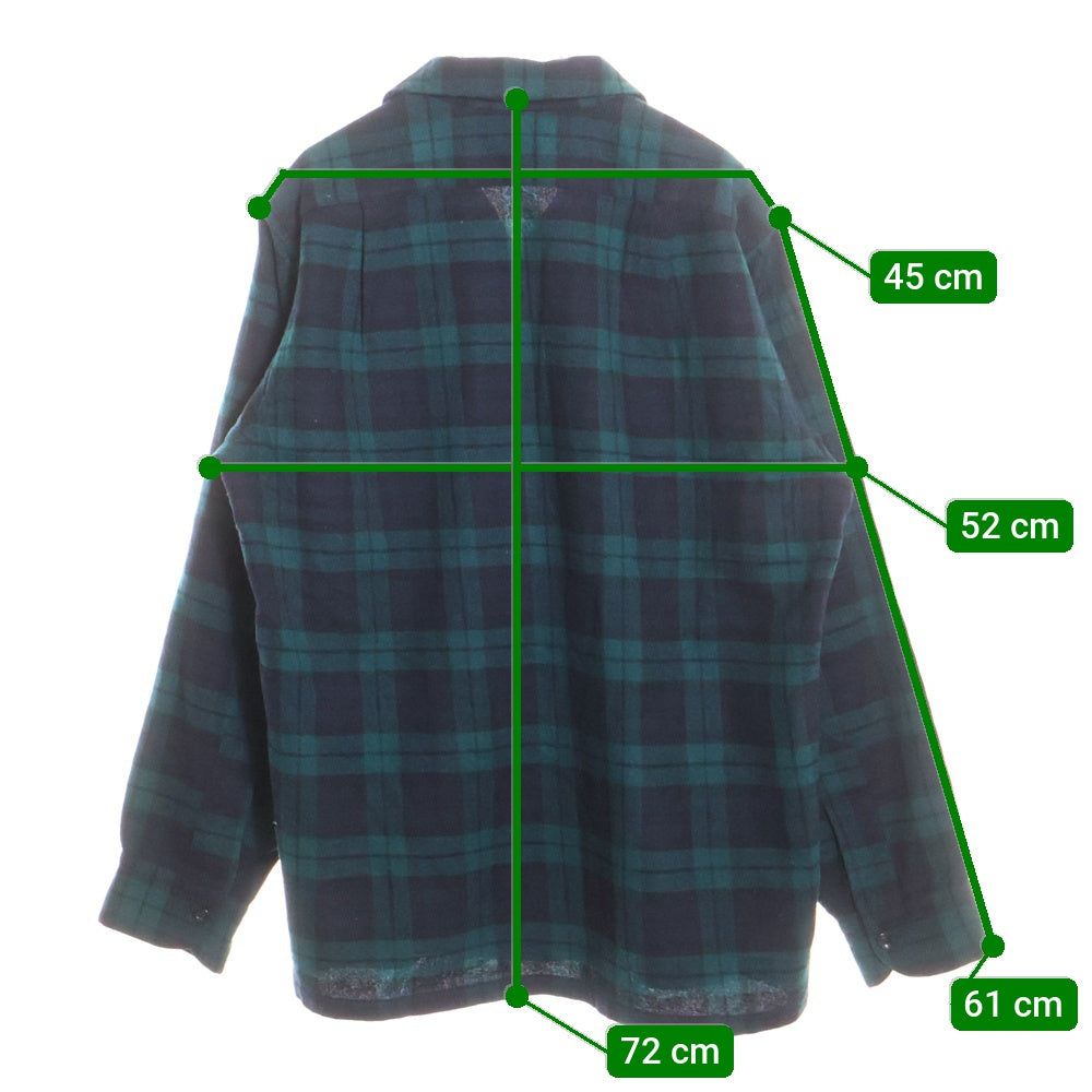 PENDLETON(ペンドルトン) 60S WOOL CHECK L/S SHIRT ウール チェック 長袖 シャツ ブラックウォッチ ブラック/ネイビー/グリーン