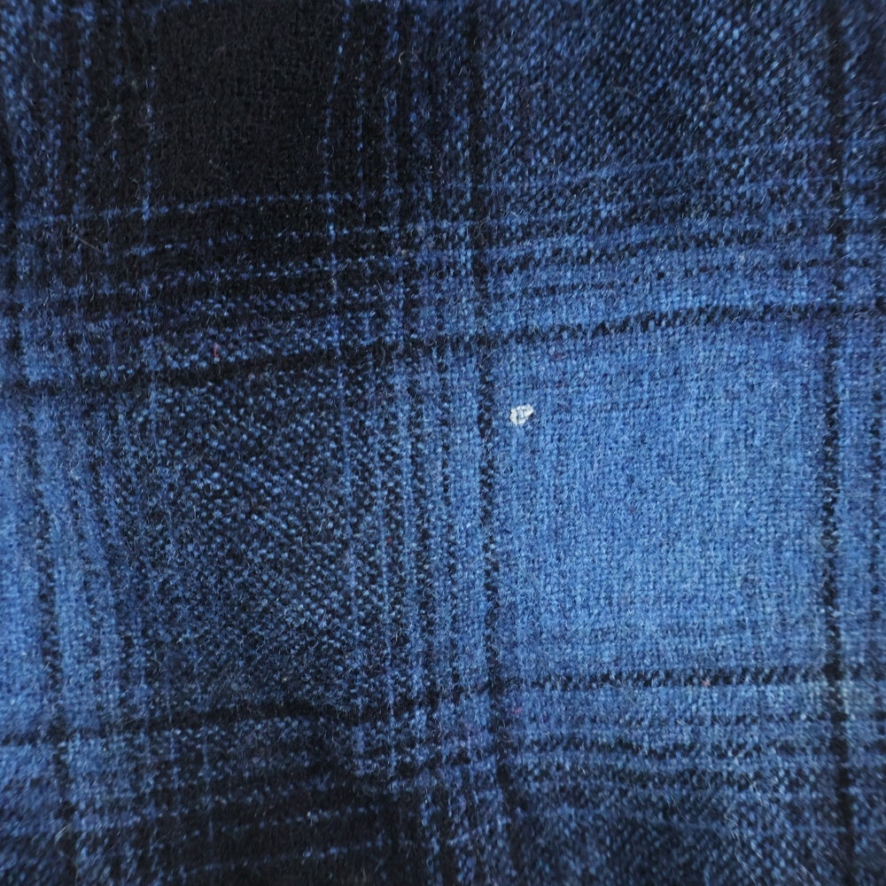 PENDLETON(ペンドルトン) 60S VINTAGE CHECK WOOL L/S SHIRT OUTDOORS MAN オンブレチェック ウール 長袖シャツ ブルー/ブラック