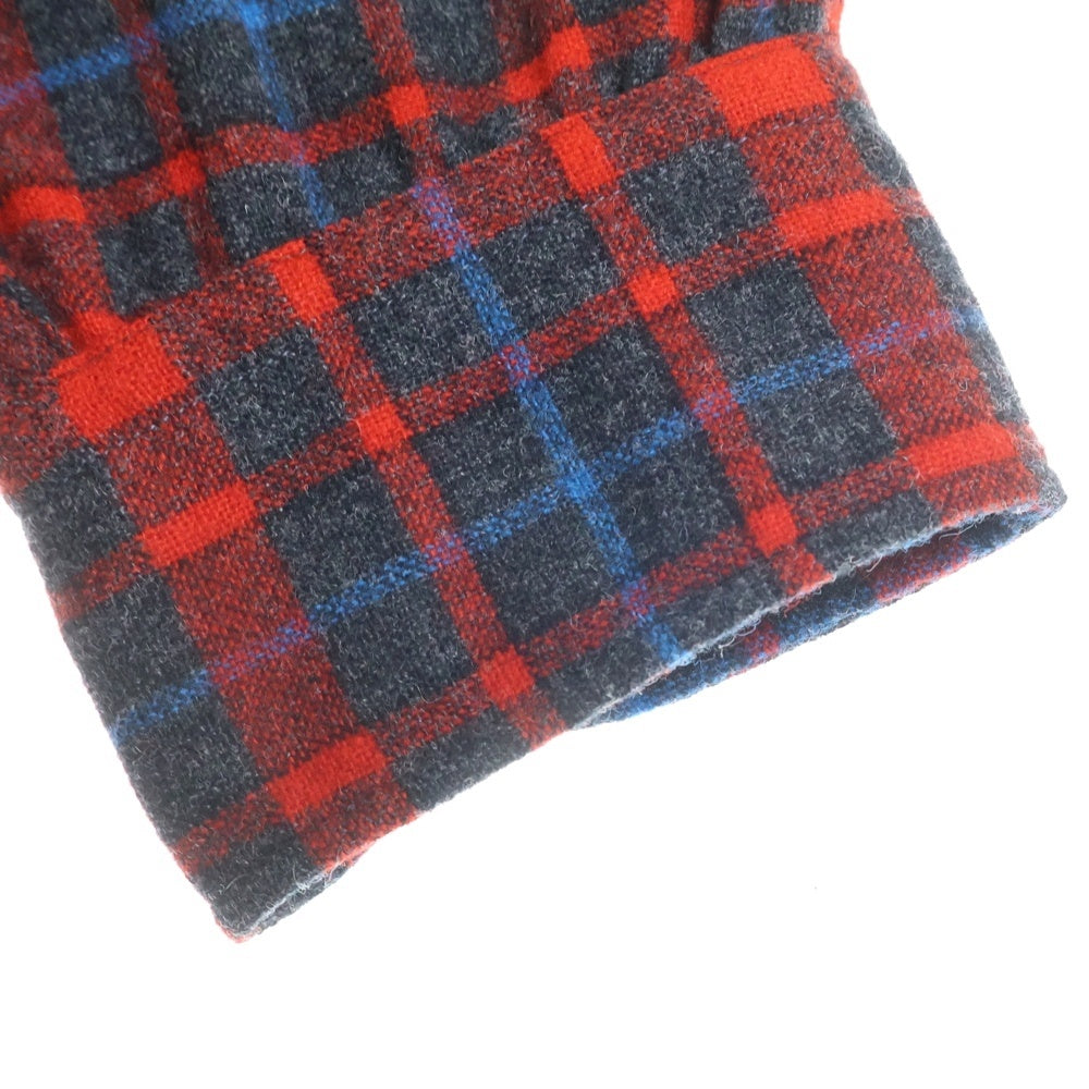 PENDLETON(ペンドルトン) 50S VINTAGE CHECK L/S SHIRT オンブレ チェック シャツ 長袖シャツ レッド/ブラック/ブルー