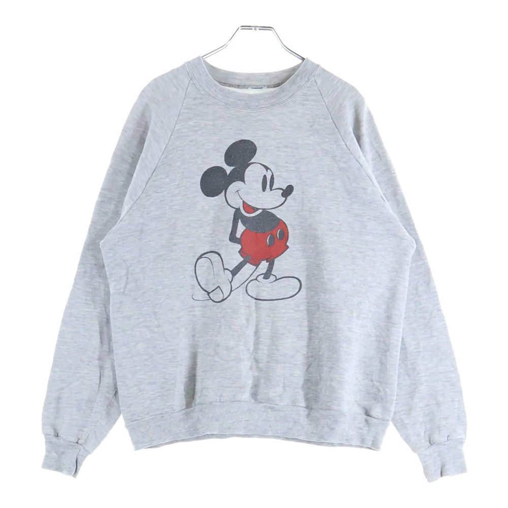 VINTAGE(ヴィンテージ) 70-80S MICKEY PRINT SWEAT ミッキー プリント スウェット グレー