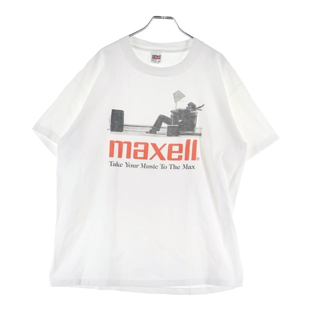 【値下げ不可】古着 90s maxell VINTAGE(ヴィンテージ) 90s MAXELL THE TAPE THAT DELIVERS HIGHER