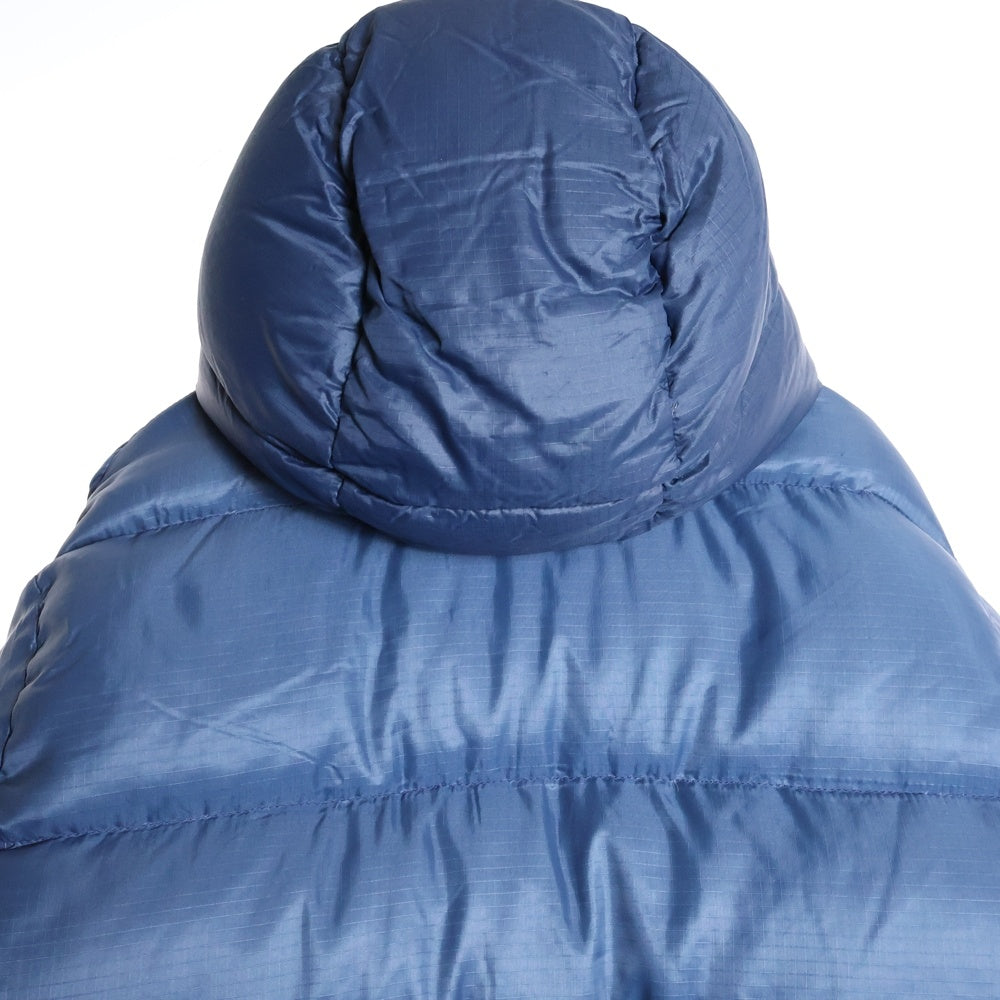 THE NORTH FACE(ザノースフェイス) 70s 茶タグ TALONZIP リップストップ フーデッドダウンジャケット ネイビー