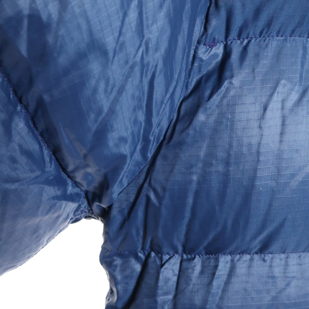 THE NORTH FACE(ザノースフェイス) 70s 茶タグ TALONZIP リップストップ フーデッドダウンジャケット ネイビー