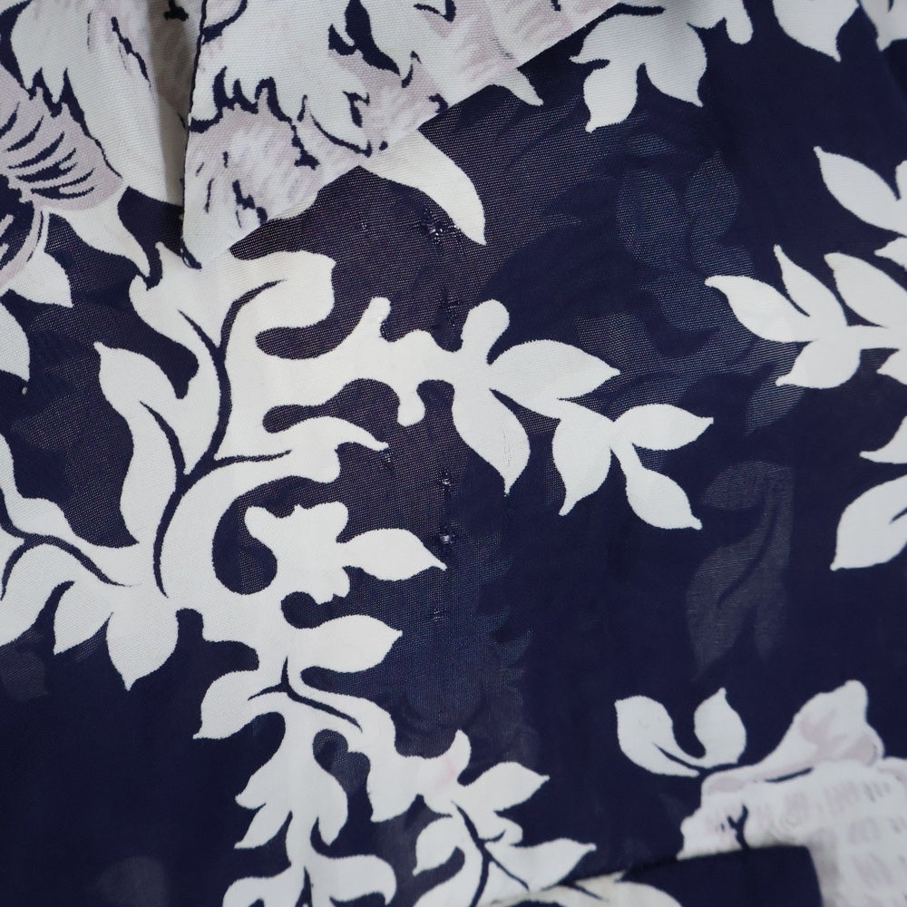 VINTAGE(ヴィンテージ) 50S RANDOMWEAR ALOHA L/S SHIRT オープンカラー アロハシャツ 長袖 ブルー/ホワイト