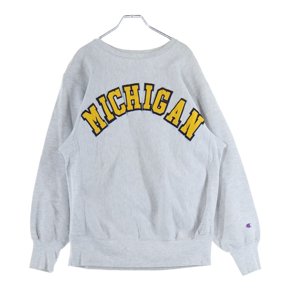 CHAMPION(チャンピオン) 90S REVERSE WEAVE MICHIGAN SWEAT リバースウィーブ ミシガン スウェット グレー