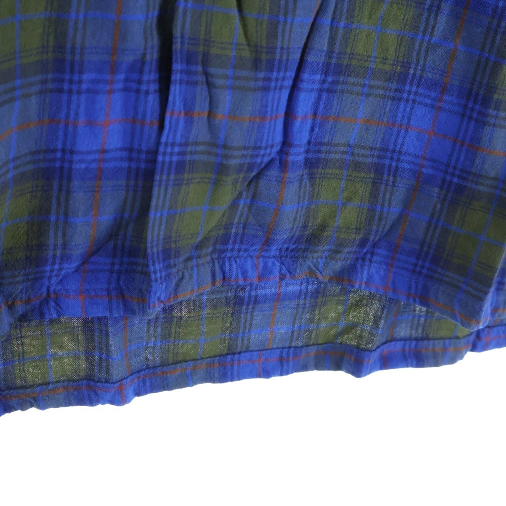 VINTAGE(ヴィンテージ) 60S GIMBELS OWN PARKLEIGH RAYON L/S SHIRT ジムベルズ オウン パークリー レーヨン 長袖シャツ ブルー/グレー