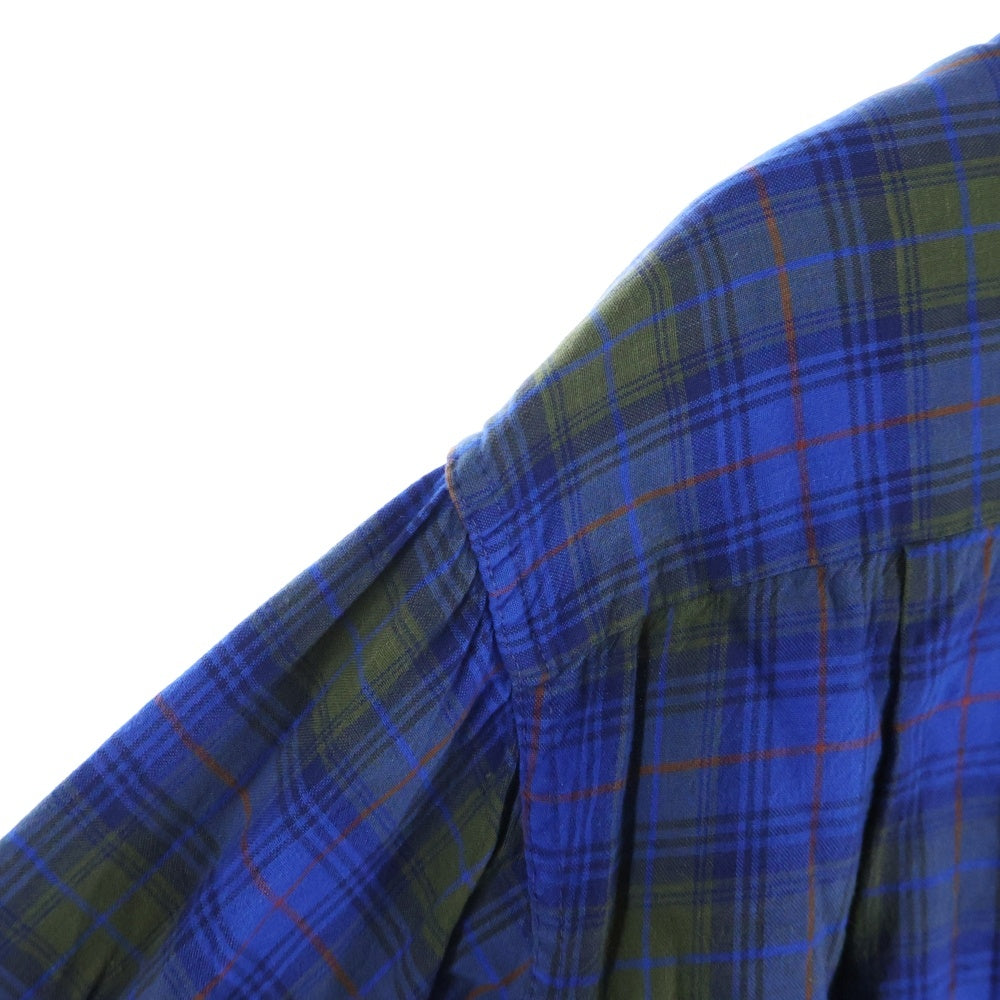 VINTAGE(ヴィンテージ) 60S GIMBELS OWN PARKLEIGH RAYON L/S SHIRT ジムベルズ オウン パークリー レーヨン 長袖シャツ ブルー/グレー