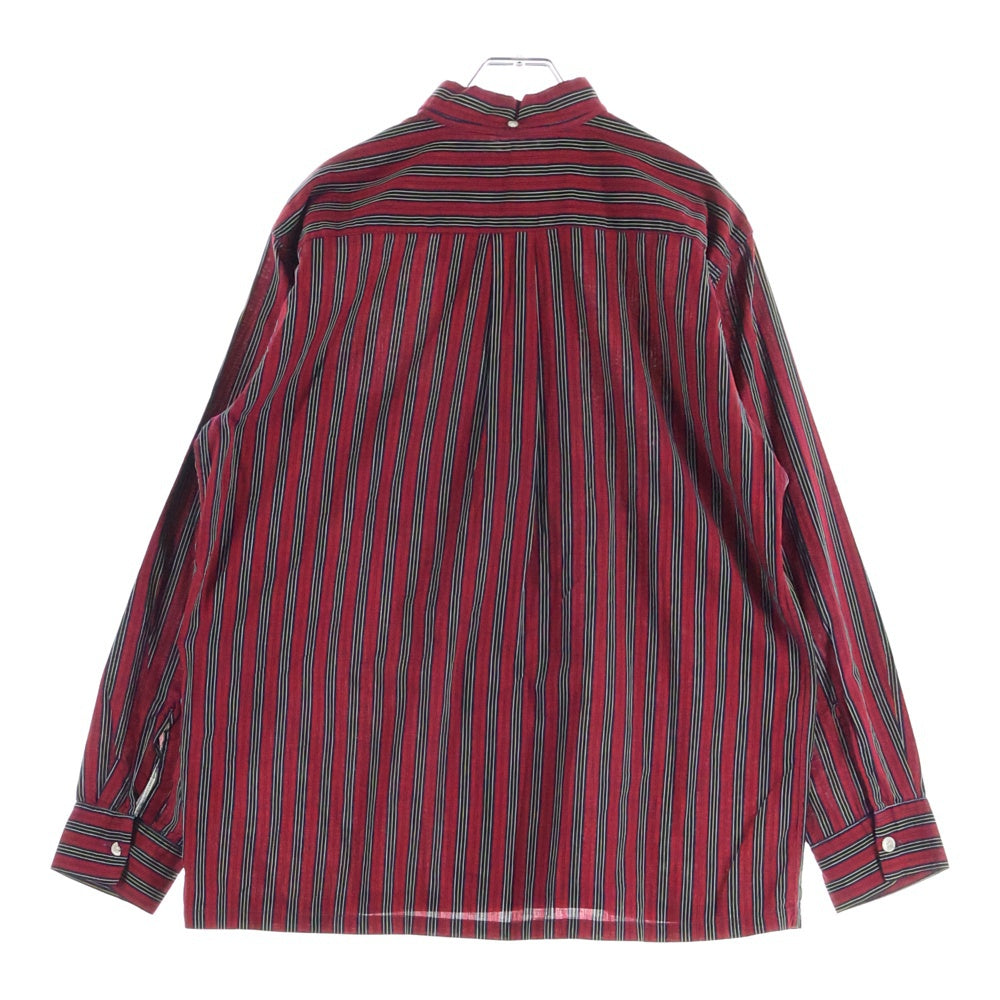 VINTAGE(ヴィンテージ) 60S HARPER ハーパー BD STRIPE L/S SHIRT ボタンダウン ストライプシャツ シャツ 長袖 レッド/ブラック