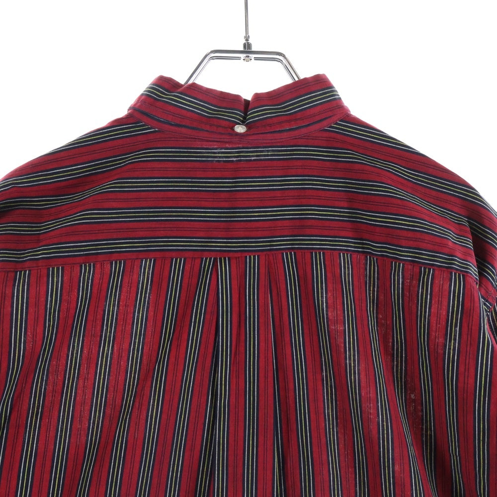 VINTAGE(ヴィンテージ) 60S HARPER ハーパー BD STRIPE L/S SHIRT ボタンダウン ストライプシャツ シャツ 長袖 レッド/ブラック