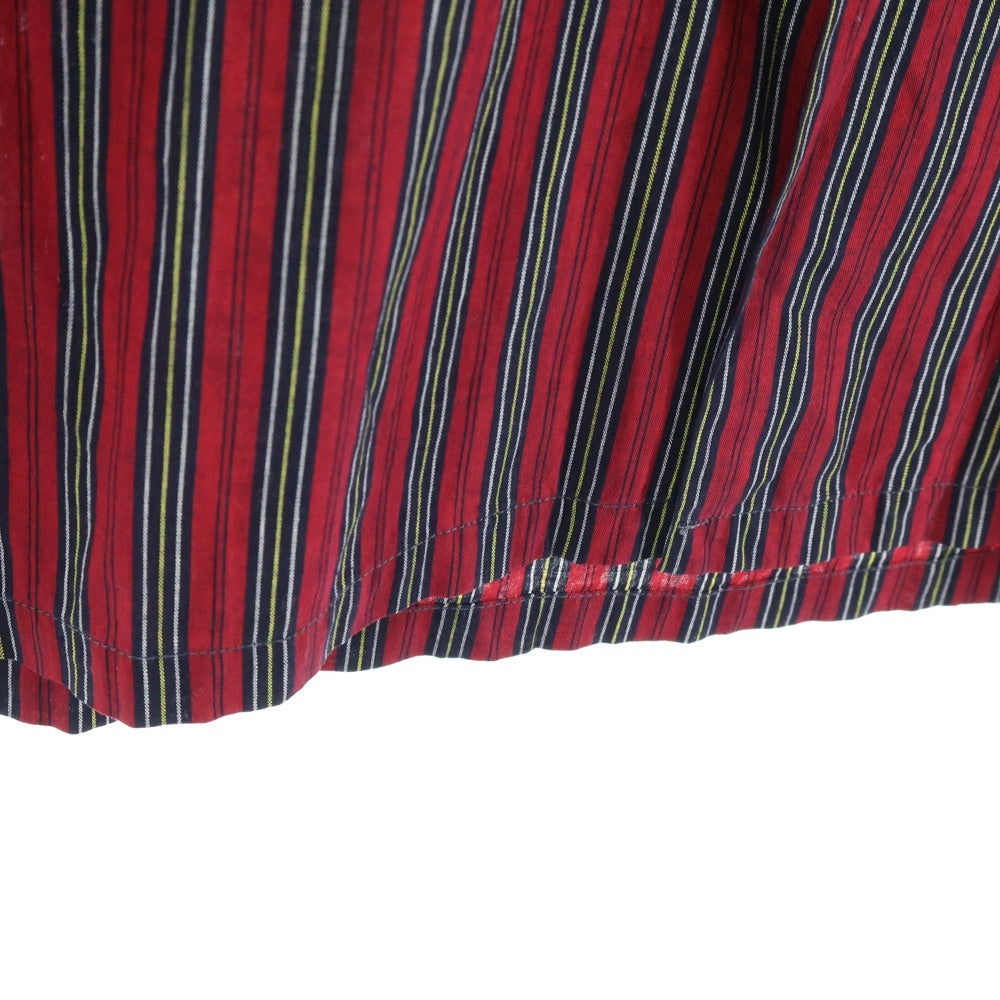 VINTAGE(ヴィンテージ) 60S HARPER ハーパー BD STRIPE L/S SHIRT ボタンダウン ストライプシャツ シャツ 長袖 レッド/ブラック