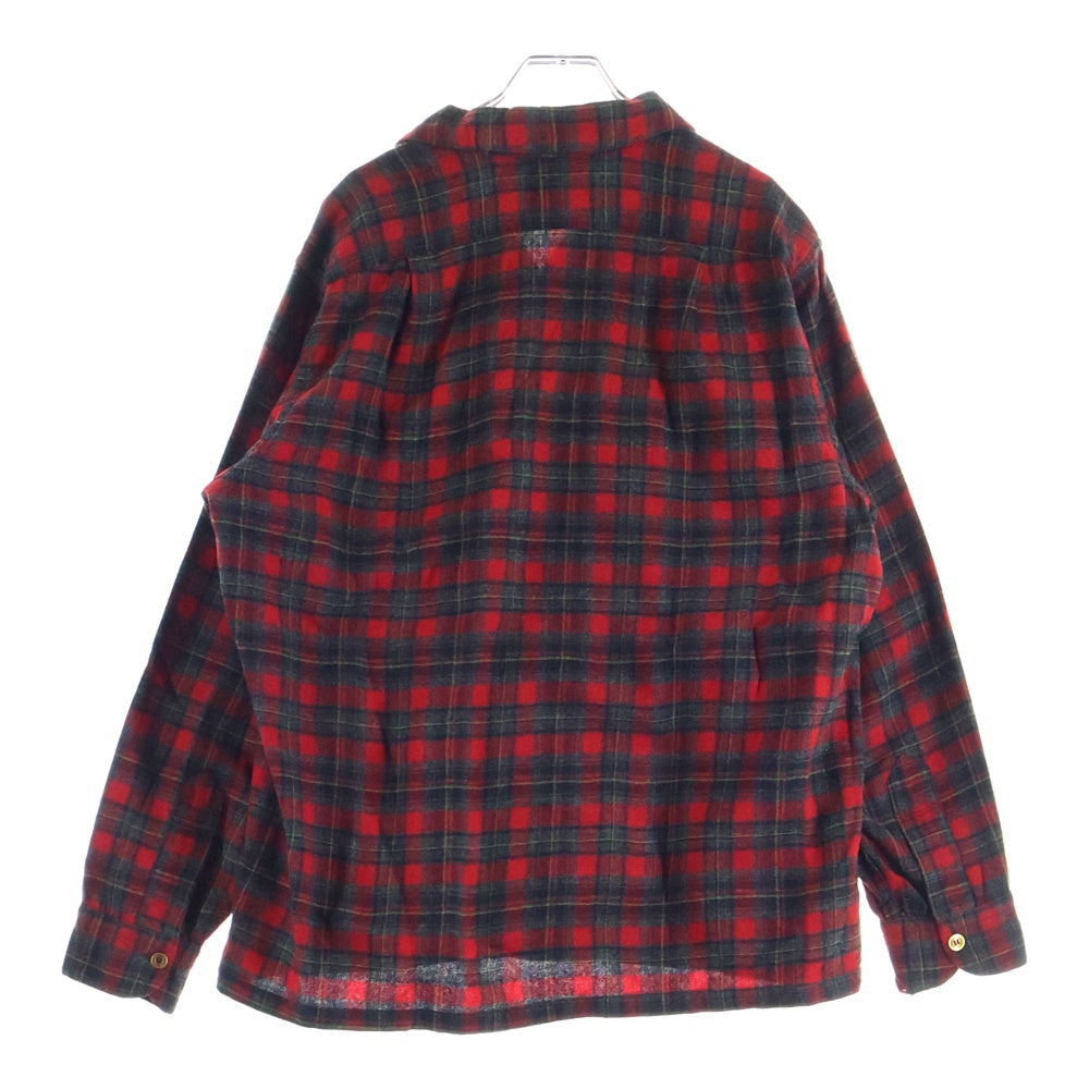 PENDLETON(ペンドルトン) 50-60S WOOL CHECK L/S SHIRT ウール チェック 長袖 シャツ レッド/ブラック/イエロー