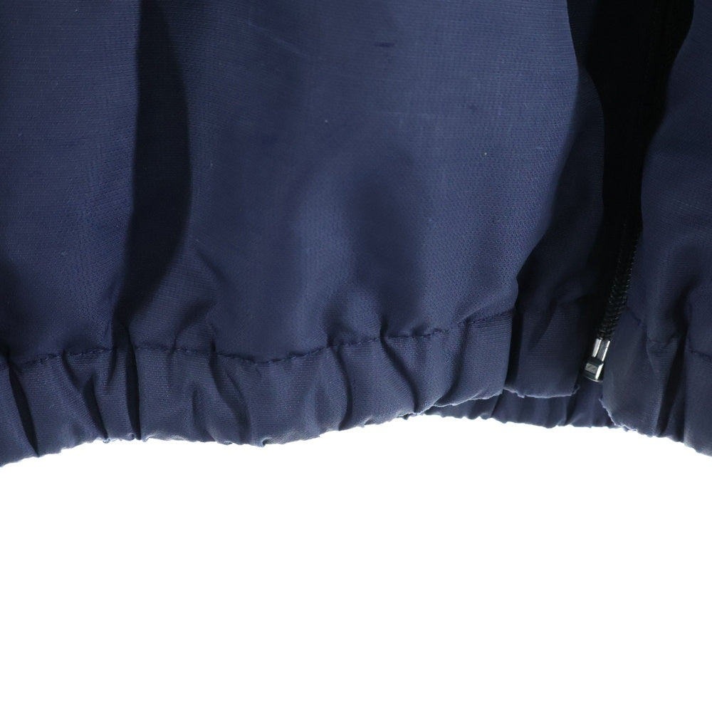 POLO SPORT RALPH LAUREN(ポロスポーツラルフローレン) 90S NYLON ZIP UP BLOUSON JACKET 裏地フリース ナイロンジャケット ジップ ブルゾン ネイビー