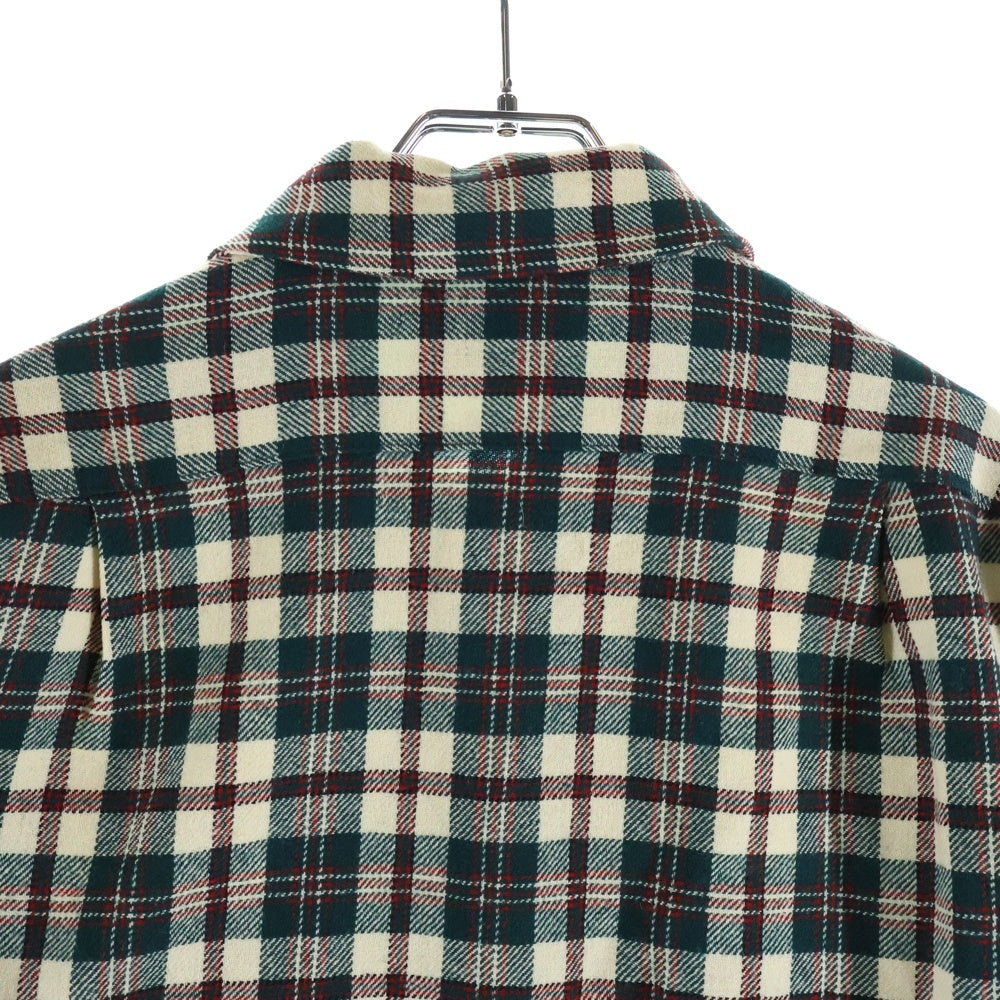 PENDLETON(ペンドルトン) 70S WOOL CHECK L/S SHIRT ウール チェック 長袖 シャツ レッド/グリーン/ホワイト