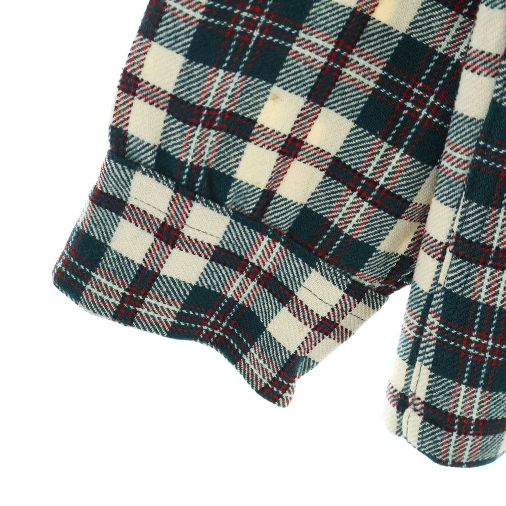PENDLETON(ペンドルトン) 70S WOOL CHECK L/S SHIRT ウール チェック 長袖 シャツ レッド/グリーン/ホワイト