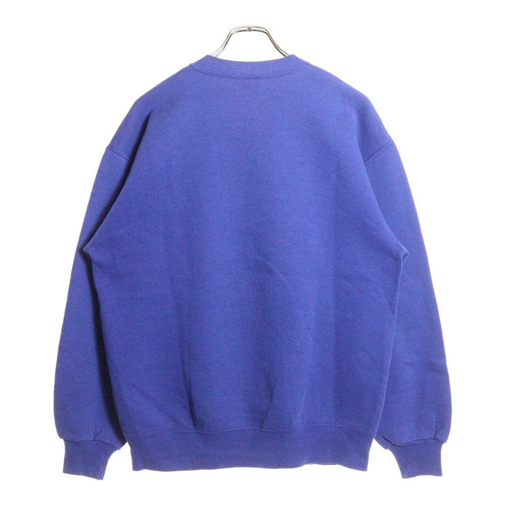 VINTAGE(ヴィンテージ) 90S RUSSELL ラッセル CREWNECK SEWAT USA製 スウェット 無地 ネイビー
