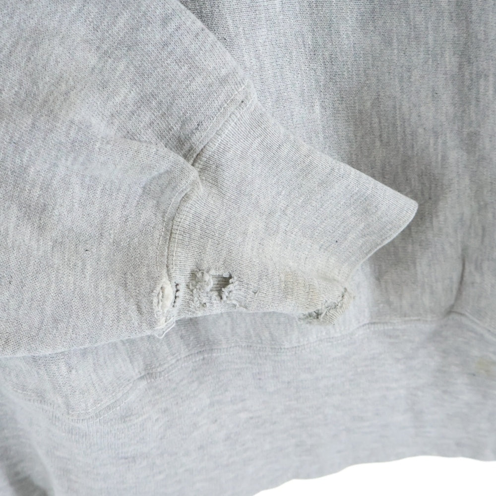 CHAMPION(チャンピオン) 70S REVERSE WEAVE SWEAT リバースウィーブ スウェット 単色タグ ベタプリ カプセル グレー