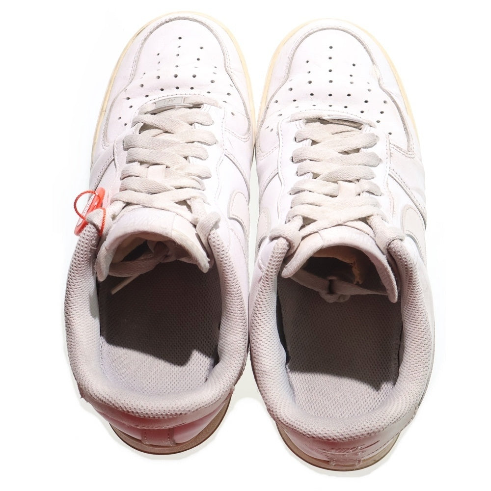 NIKE(ナイキ) ×FRAGMENT DESIGN AIR FORCE 1 LOW WHITE CW2288-111 ×フラグメント エアフォース ローカットスニーカー ホワイト US8/JP26cm