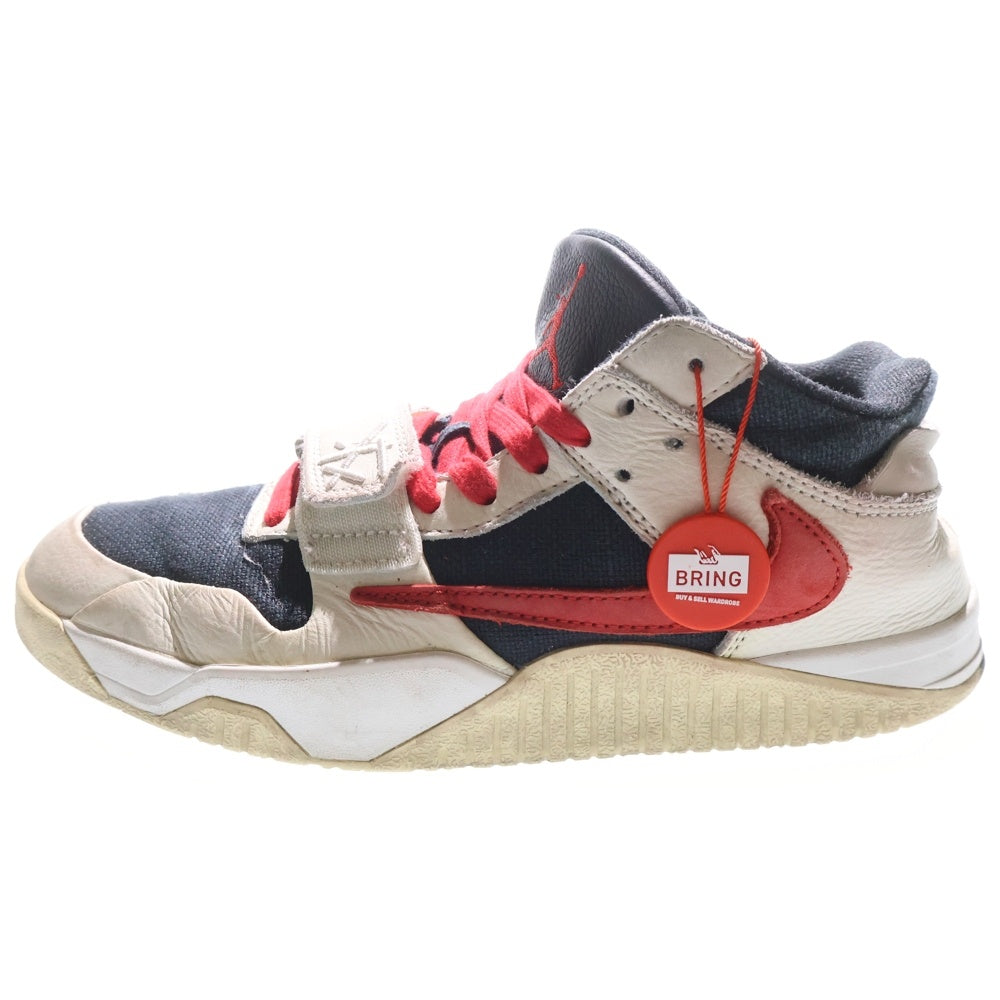 NIKE(ナイキ) ×TRAVIS SCOTT JORDAN JUMPMAN JACK TR UNIVERSITY RED トラヴィススコット ジョーダン ジャンプマン ジャック ローカットスニーカー US9/27cm FZ8117-101
