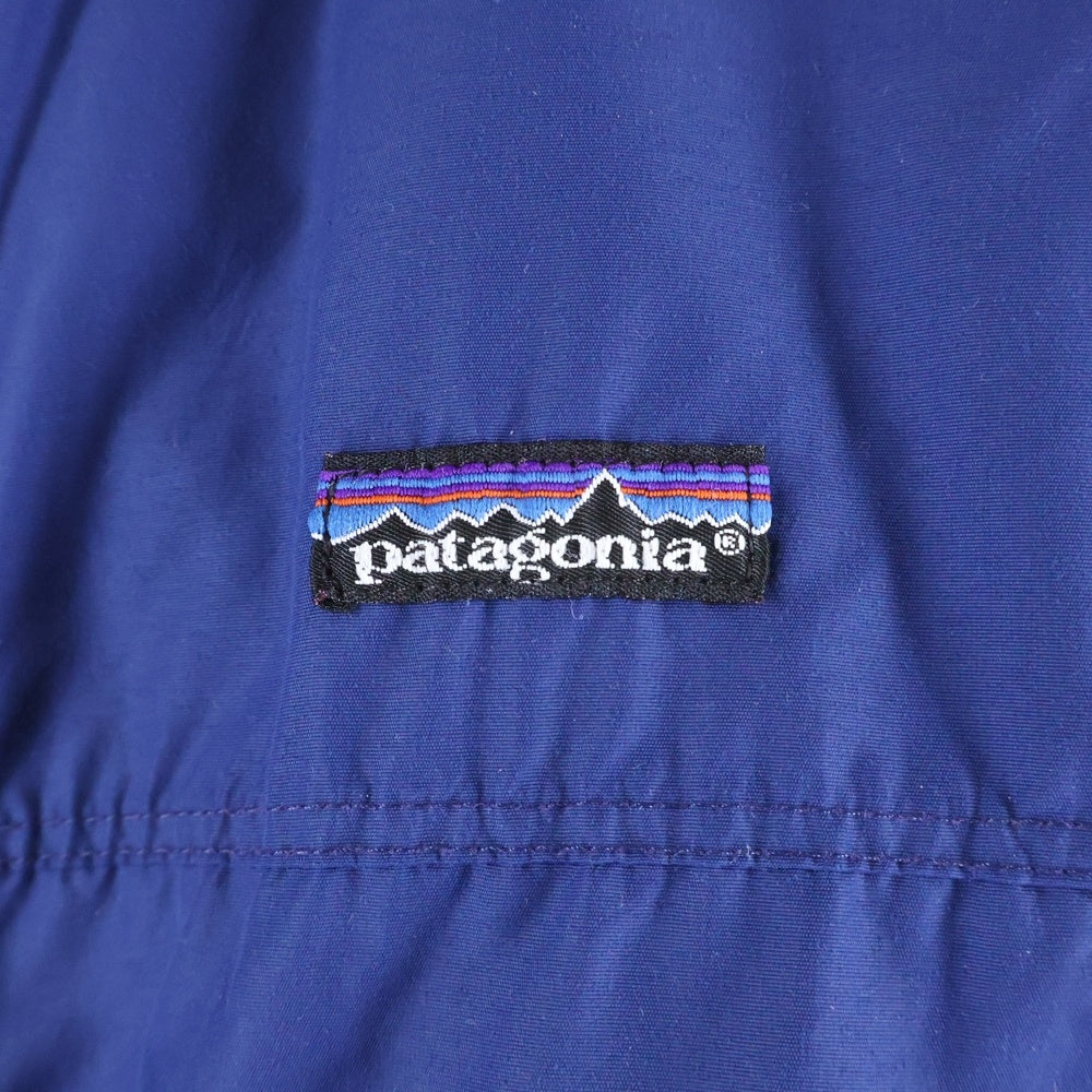 PATAGONIA(パタゴニア) 80S SHELLED SYNCHILLA シェルドシンチラ フリース ナイロンジャケット USA製 三角タグ ネイビー/レッド 88111