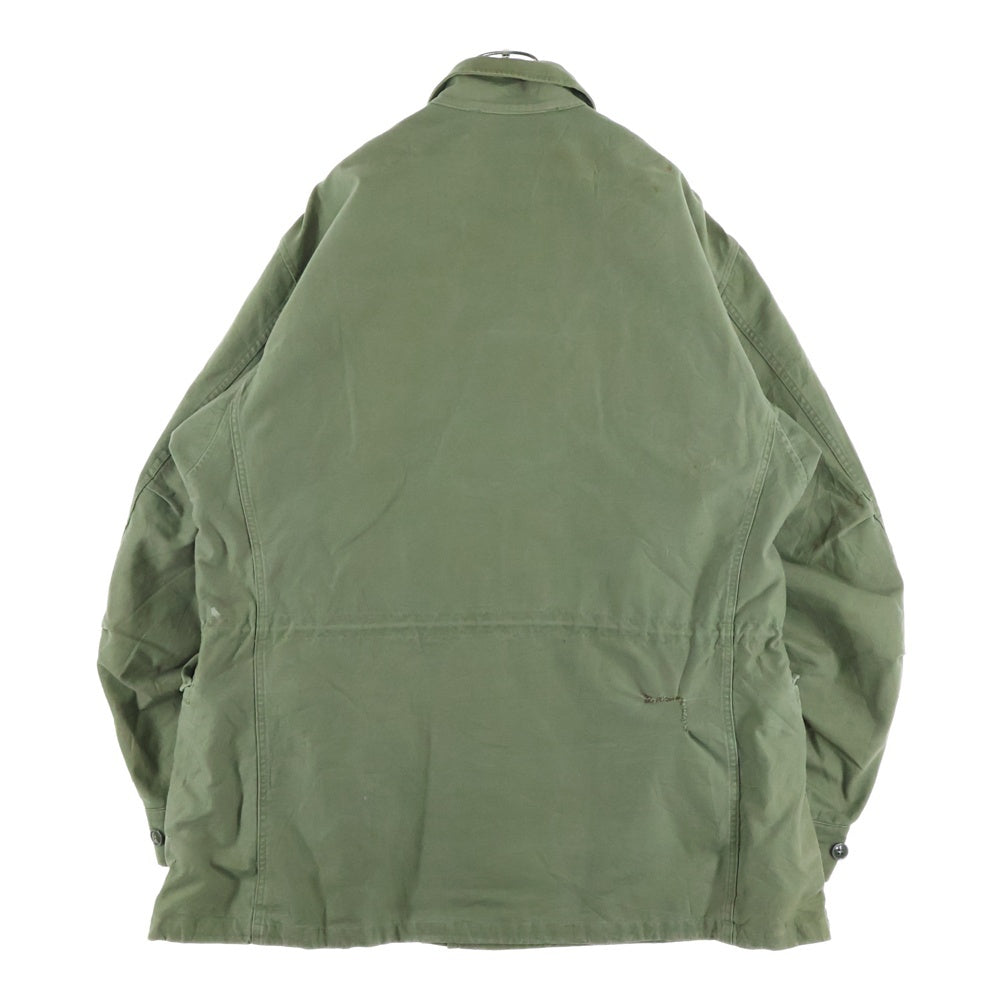 VINTAGE(ヴィンテージ) 50S U.S. ARMY M-1951 M-51 FIELD JACKET MILITARY COAT 57年製 フィールドジャケット ミリタリー コート ワッペン アルミジップ カーキ MIL-C-11448B