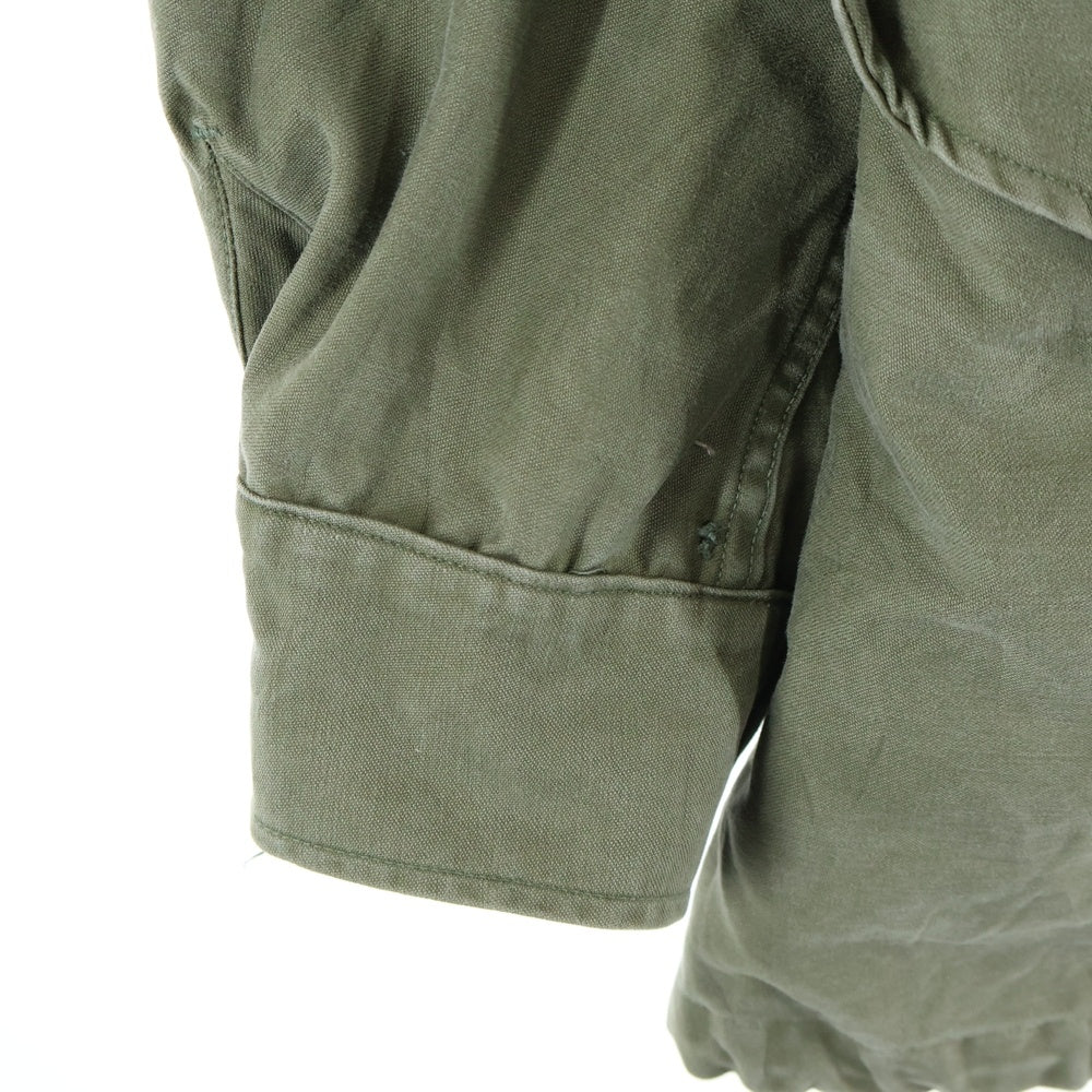 VINTAGE(ヴィンテージ) 50S U.S. ARMY M-51 FIELD JACKET TALON ZIP 後付けフード ミリタリージャケット コート カーキ