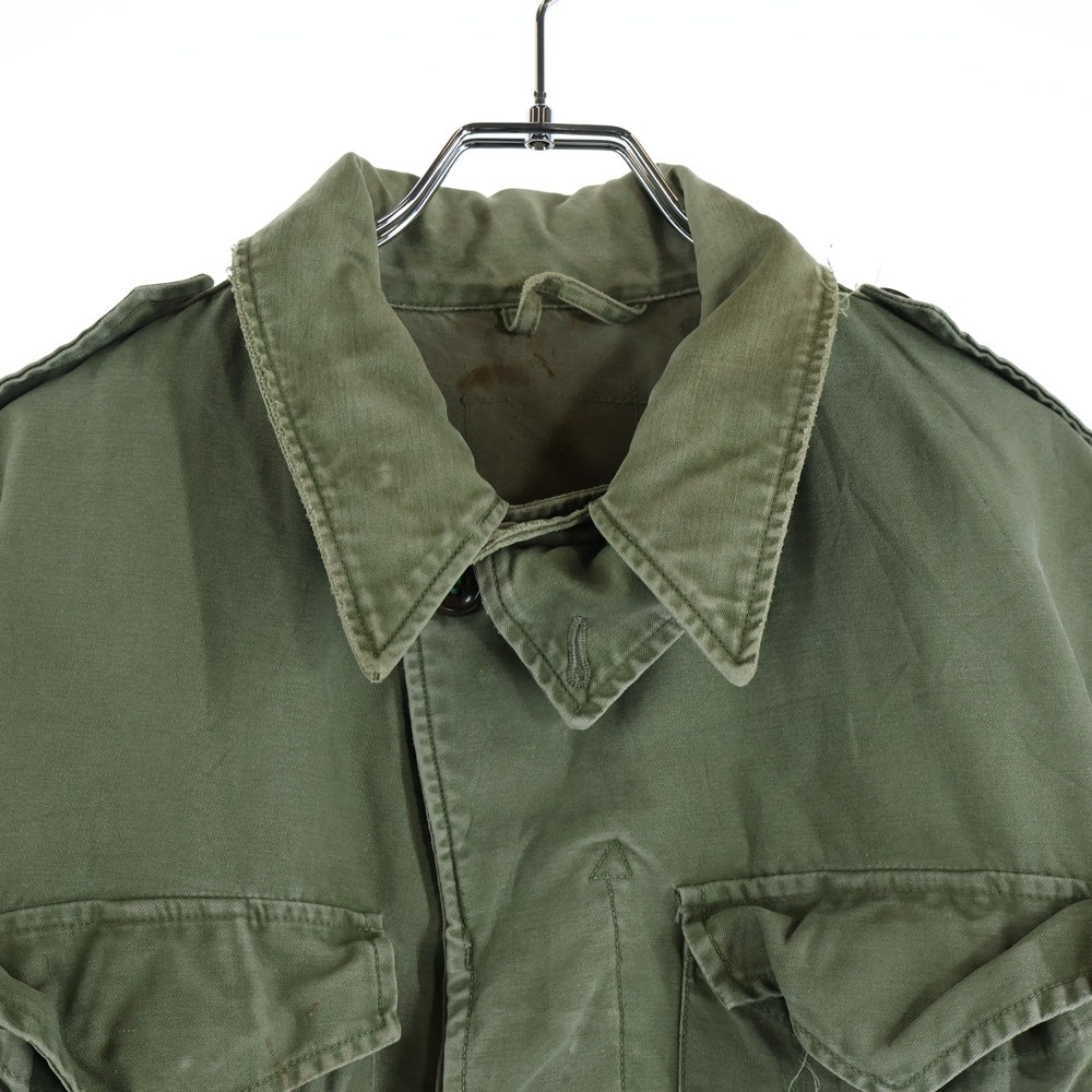 VINTAGE(ヴィンテージ) 40S M-43 FIELD JACKET フィールドジャケット コットンサテン 米軍実支給品 カーキ
