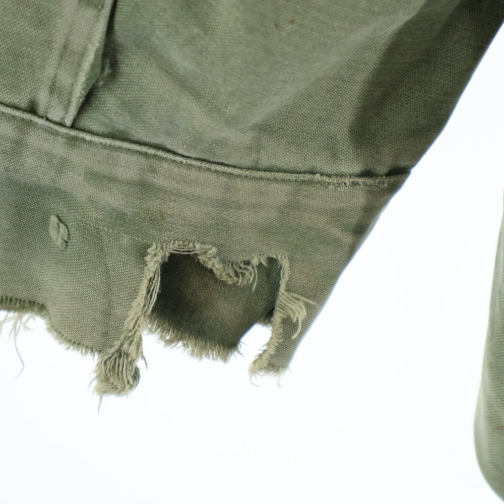 VINTAGE(ヴィンテージ) 40S M-43 FIELD JACKET フィールドジャケット コットンサテン 米軍実支給品 カーキ