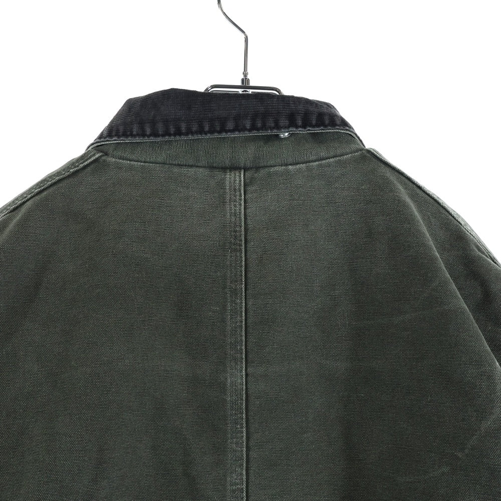CARHARTT(カーハート) TRADITIONAL JACKET MOSS GREEN トラディショナルジャケット 中綿 モスグリーン 企業ロゴ カーキ C26 MOS