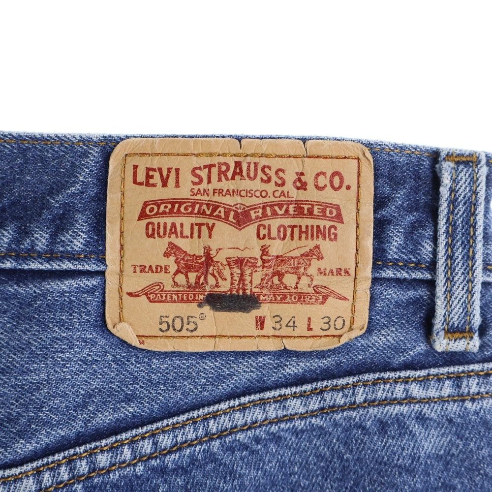 Levi's(リーバイス) 00S 505 REGULAR FIT DENIM PANTS ボタン裏刻印3405 サークルR レギュラー フィット デニムパンツ インディゴ