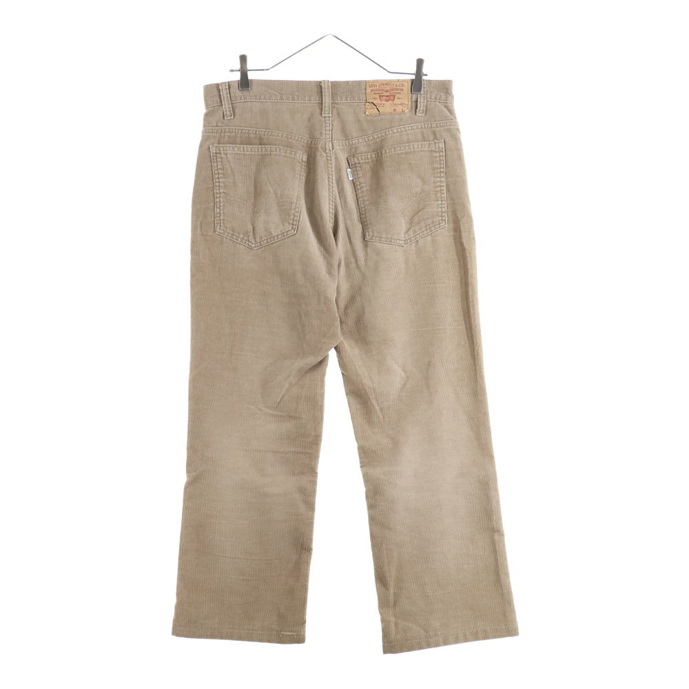 Levi's(リーバイス) 80S 517 CORDUROY PANTS 42TALON コーデュロイ ボタン裏刻印513 ブーツカット パンツ プリント白タグ ブラウン