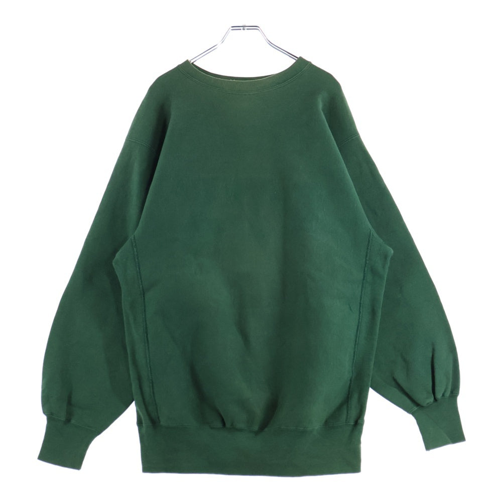 CHAMPION(チャンピオン) 90S REVERSE WEAVE SWEAT 目無し 刺繍タグ スウェット グリーン