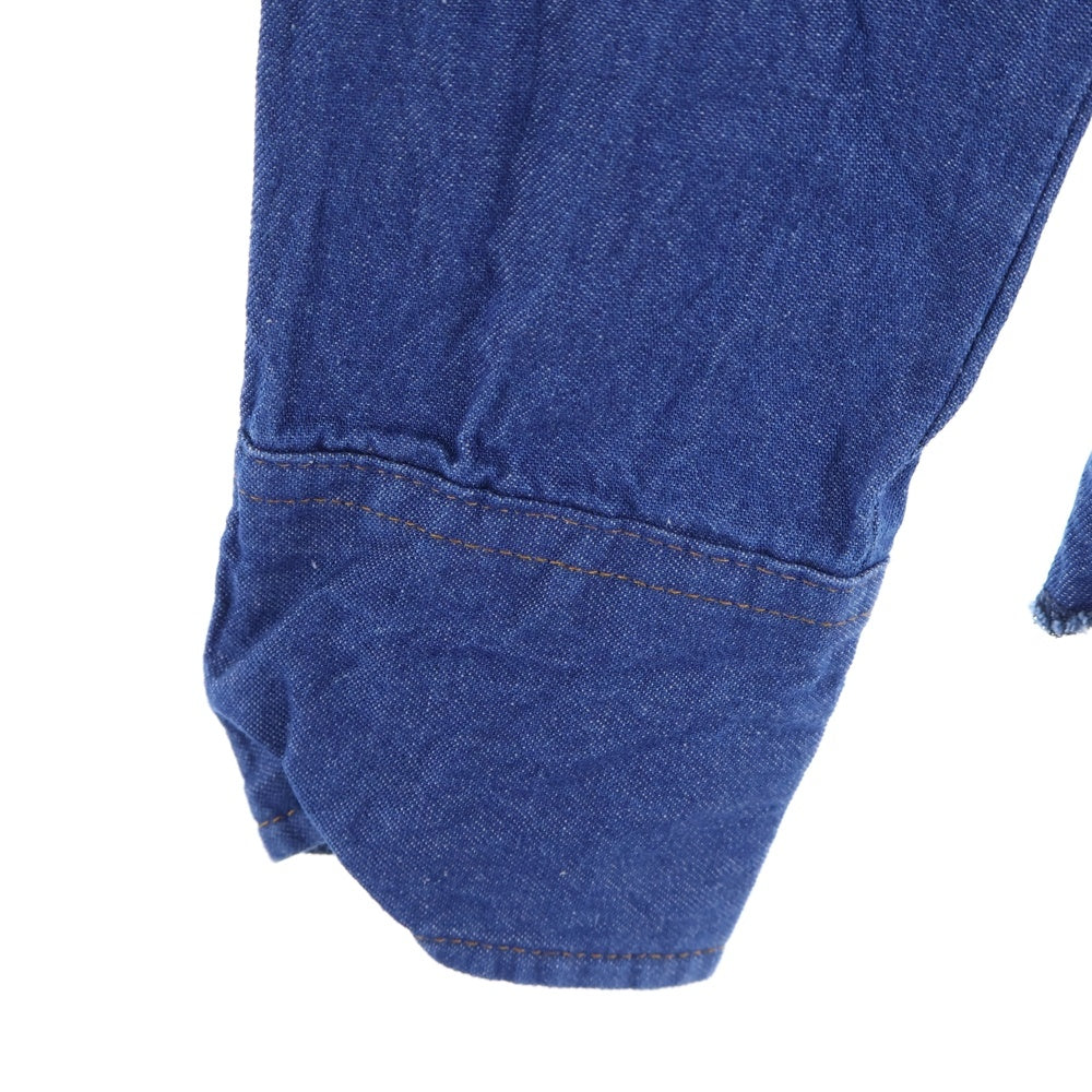 Wrangler(ラングラー) 80-90S DENIM WESTERN L/S SHIRT デニム ウエスタン 長袖 シャツ インディゴ 70127MW