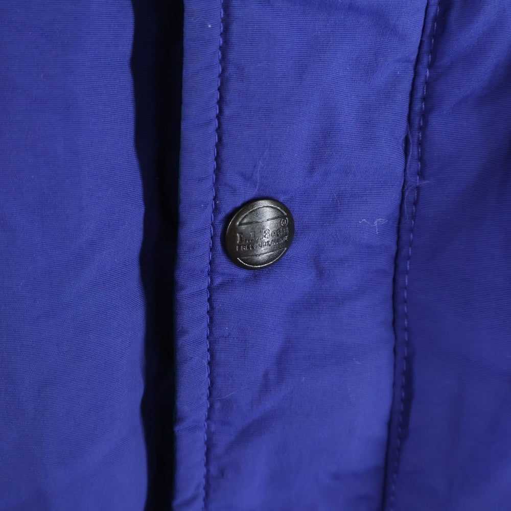 L.L.Bean(エルエルビーン) 80S DOWN COAT USA製 山タグ ダウンコート ブルー
