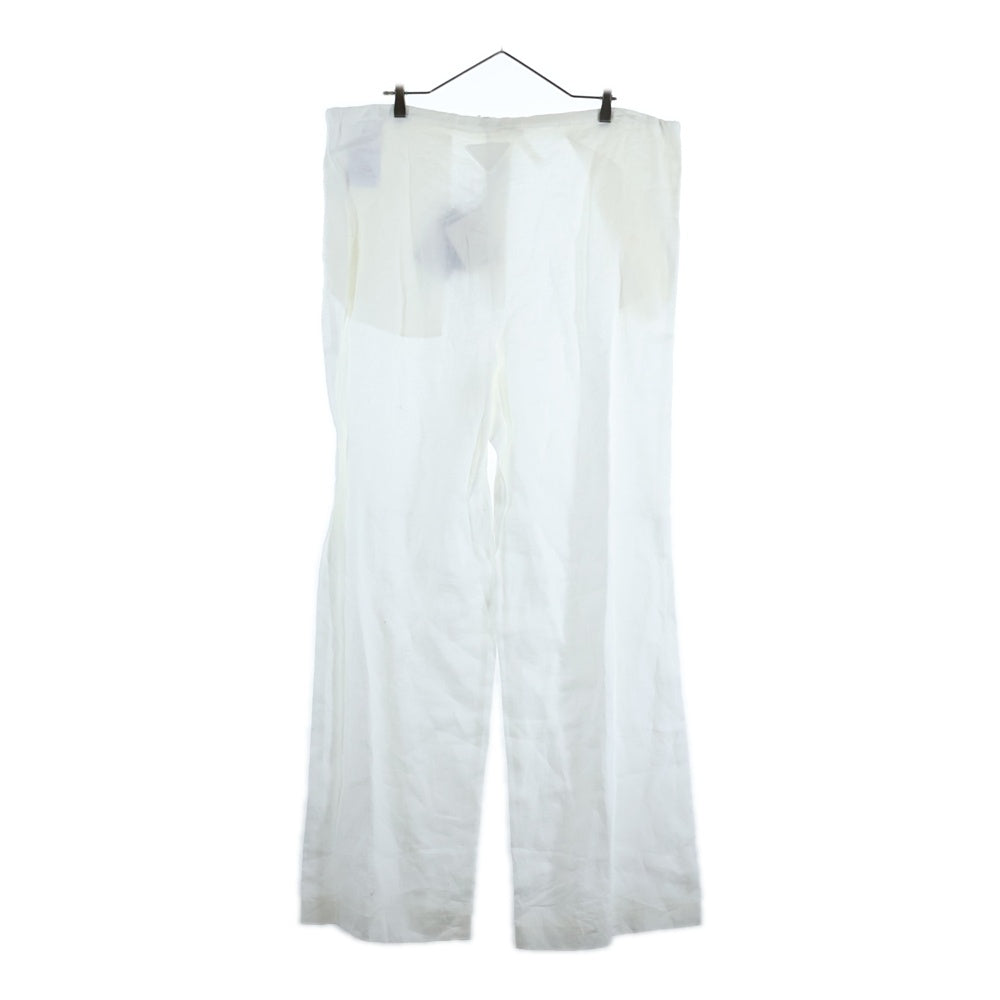 PRADA(プラダ) リネン スラックスパンツ ホワイト SPH301