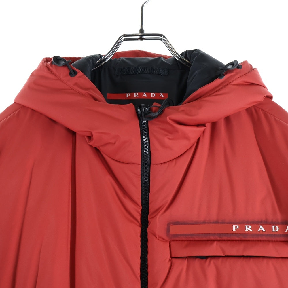 PRADA SPORT(プラダ スポーツ) Insulated jacket SGB660 ジップアップパデッドコートジャケット レッド