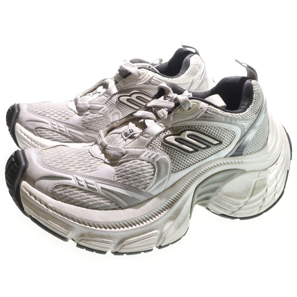 BALENCIAGA(バレンシアガ) 10XL SNEAKER 792779 テンエックスエル メッシュチャンキーソール ローカットスニーカー ホワイト