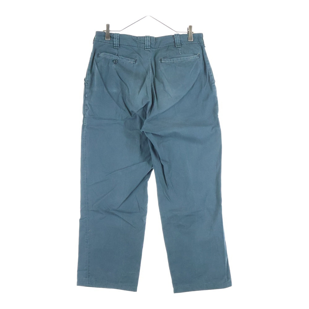VINTAGE(ヴィンテージ) 60S STA-DOWN スタ ダウン WORK CHINO PANTS USA製 ワーク チノ パンツブルー