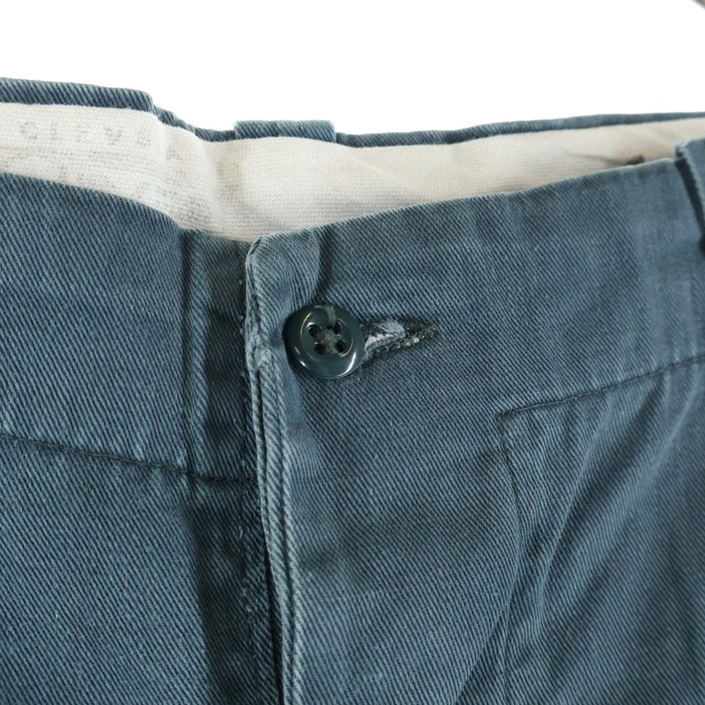 VINTAGE(ヴィンテージ) 60S STA-DOWN スタ ダウン WORK CHINO PANTS USA製 ワーク チノ パンツブルー