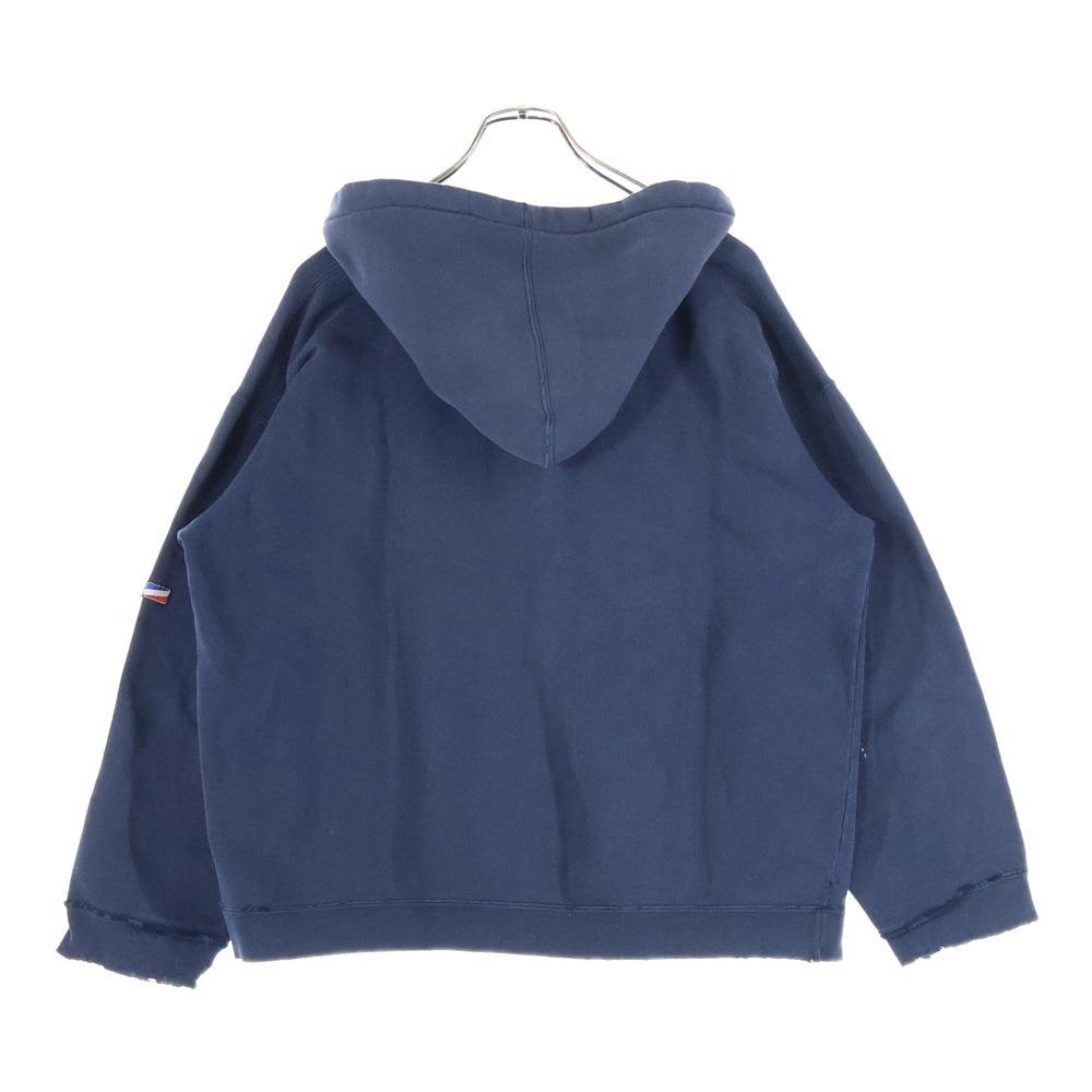 VINTAGE(ヴィンテージ) 90S SHORTY'S ショーティーズ PULLOVER HOODIE PARKA RUSSIA製 プルオーバー フーディー パーカー ネイビー