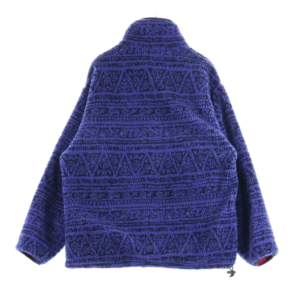 PATAGONIA(パタゴニア) 90S VINTAGE GLISSADE PULLOVER SARASA REVERSIBLE FLEECE 98年製 USA製 グリセード サラサ フリース ハーフジップ スナップ リバーシブル ジャケット 29361