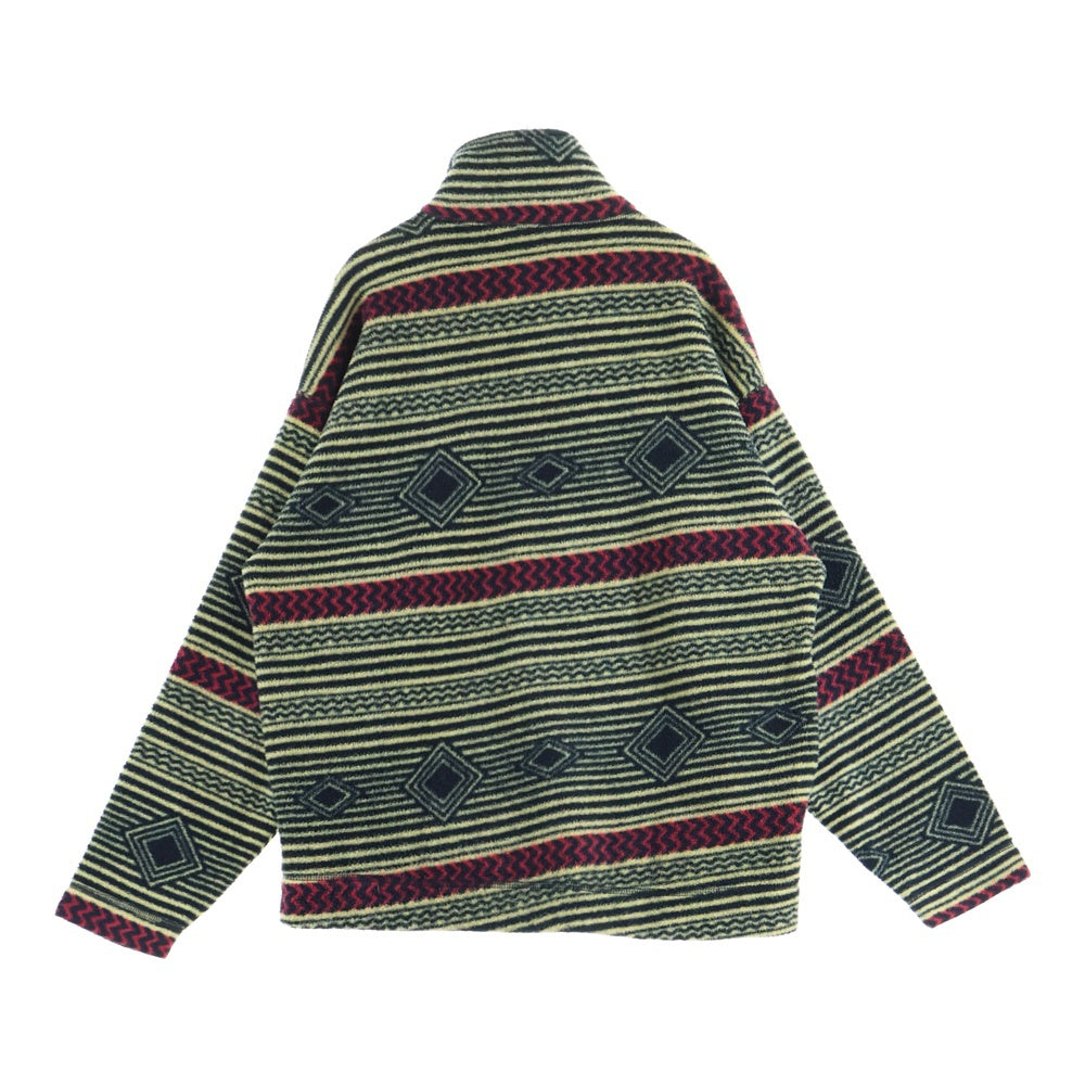 PATAGONIA(パタゴニア) 90S GLISSADE PULLOVER FLEECE BULLSEYE USA製 グリセード プルオーバー フリース ブルズアイ イエロー/ブラック/レッド