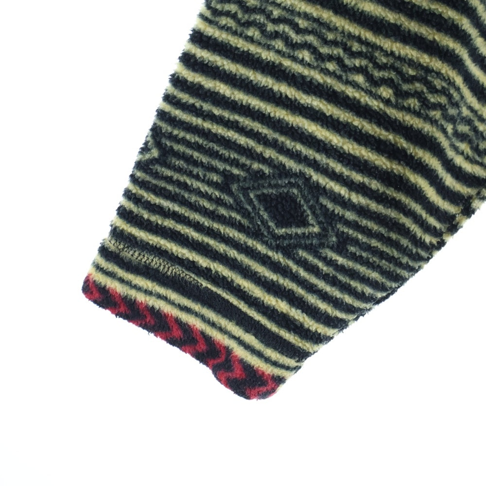 PATAGONIA(パタゴニア) 90S GLISSADE PULLOVER FLEECE BULLSEYE USA製 グリセード プルオーバー フリース ブルズアイ イエロー/ブラック/レッド