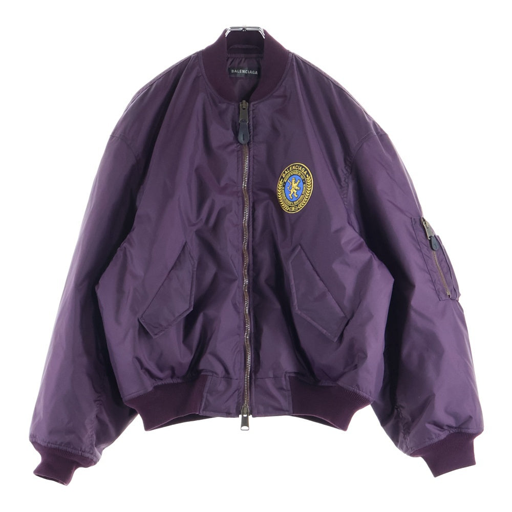 BALENCIAGA(バレンシアガ) 25AW MA-1 WAPPEN FLIGHT JACKET フライト