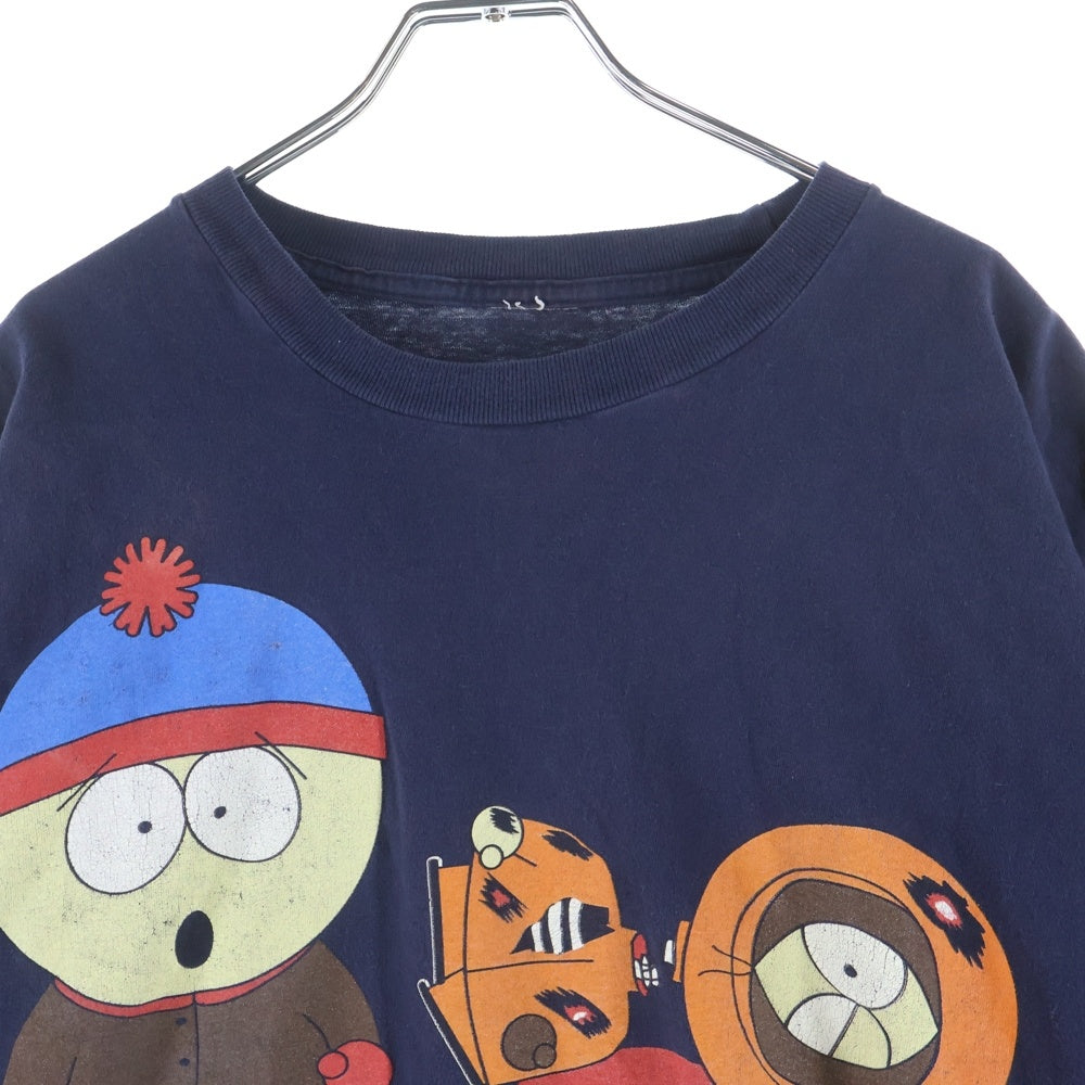 VINTAGE(ヴィンテージ) 90s SOUTH PARK サウスパーク プリント半袖Tシャツ ネイビー