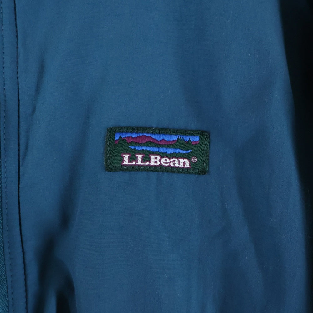 L.L.Bean(エルエルビーン) 80-90S WARM UP NYLON JACKET デカタグ 裏地フリース ウォームアップ ナイロン ジャケット グリーン