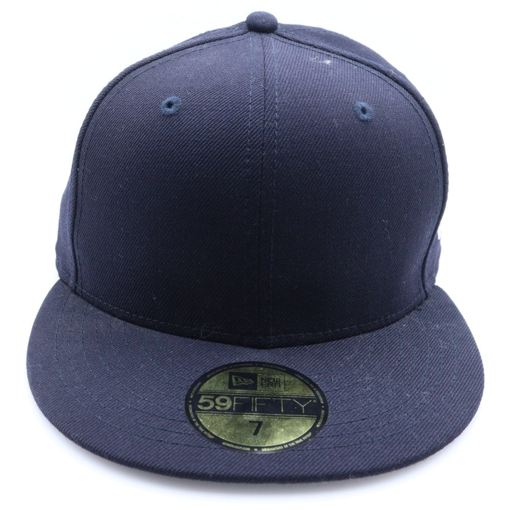 NEW ERA(ニューエラ) 59FIFTY ベーシック ネイビー パネルキャップ 帽子